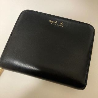 アニエスベー(agnes b.)のagnes b.  アニエスベー　折り財布　ブラック(財布)