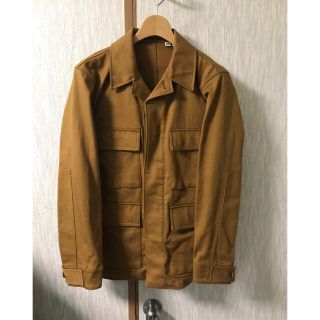 ユニクロ(UNIQLO)の[新品・未使用] ユニクロU ジャケット　ブラウン　Sサイズ(ブルゾン)