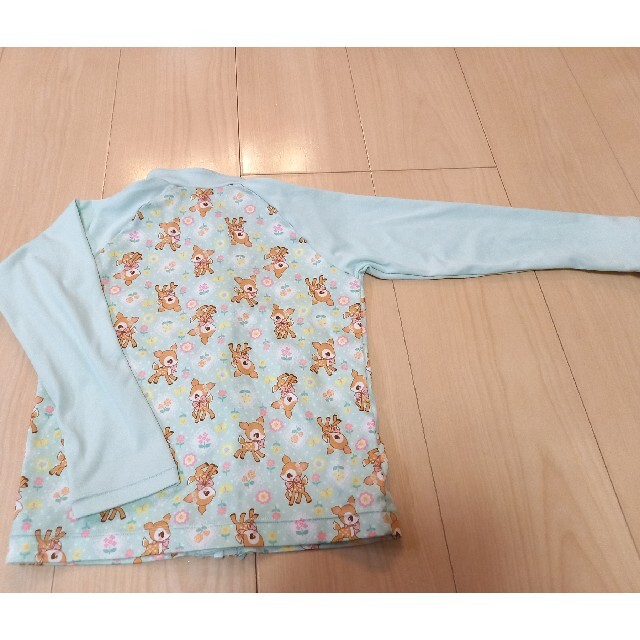 サンリオ(サンリオ)のサンリオ　バンビ　ラッシュガード キッズ/ベビー/マタニティのキッズ服女の子用(90cm~)(水着)の商品写真