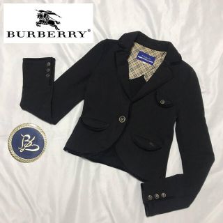 バーバリーブルーレーベル(BURBERRY BLUE LABEL)のBURBERRY テーラードジャケット ノバチェック 38 三陽商会 薄手(テーラードジャケット)