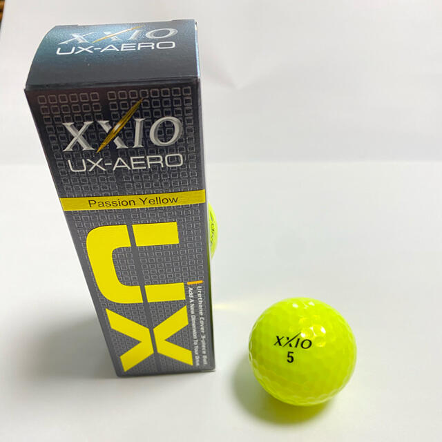 DUNLOP(ダンロップ)の【新品・未使用】XXIO UX-AERO Passion Yellow1ダース スポーツ/アウトドアのゴルフ(その他)の商品写真