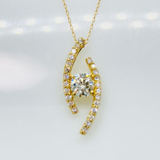 現品販売 K18 ダイヤモンド ペンダントトップ D:0.50ct - www