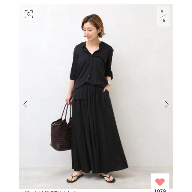J-LINEN シャツ＆ロングスカート