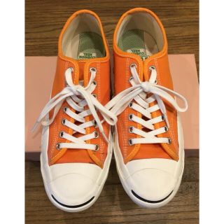 コンバース(CONVERSE)のやまじんさん専用　converse jack purcell orange(スニーカー)