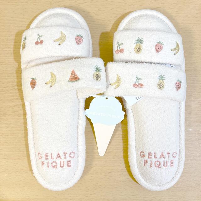 gelato pique(ジェラートピケ)の早い者勝ち☆ジェラートピケ　ルームシューズ　タグ付き新品未使用 インテリア/住まい/日用品のインテリア小物(スリッパ/ルームシューズ)の商品写真