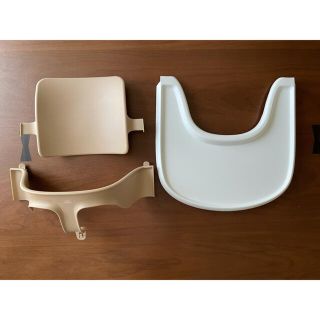 ストッケ(Stokke)のストッケ　トリップトラップ　ベビーセット&トレー　カバー付き(その他)