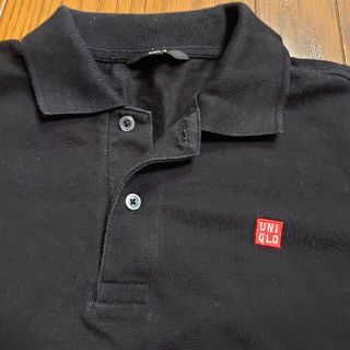 ユニクロ(UNIQLO)の非売品 ユニクロ スタッフ用 ポロ 黒 Mサイズ(ポロシャツ)