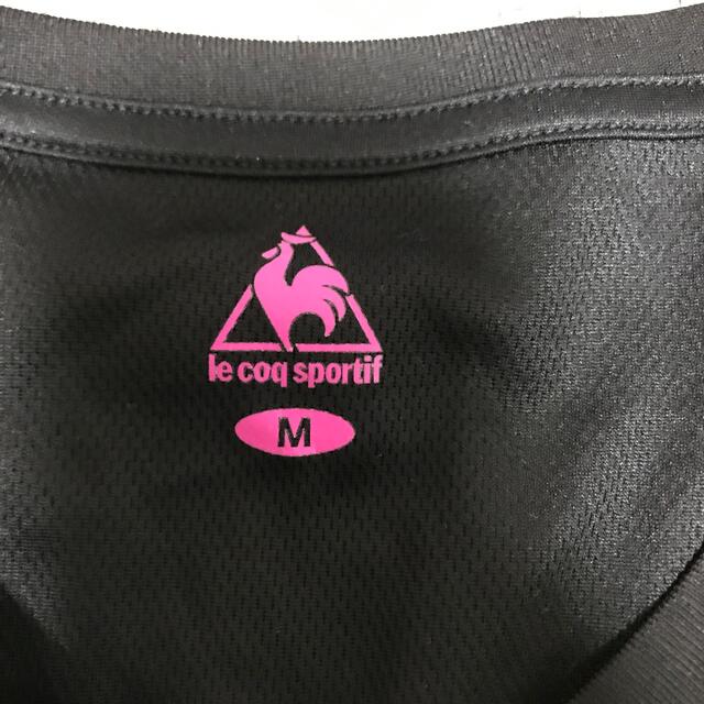 le coq sportif(ルコックスポルティフ)のMサイズ　le coq sportif 　黒 スポーツ/アウトドアのゴルフ(ウエア)の商品写真