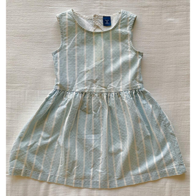 GAP Kids(ギャップキッズ)のGapKids ストライプワンピース 110 キッズ/ベビー/マタニティのキッズ服女の子用(90cm~)(ワンピース)の商品写真