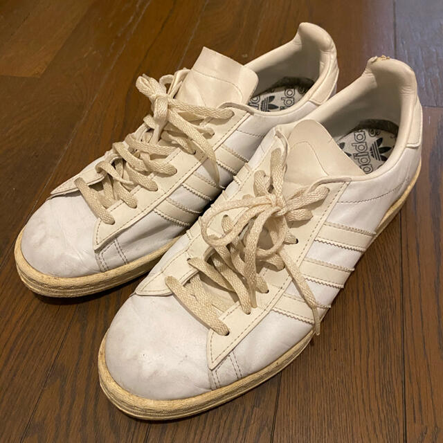 adidas 80sキャンパスホワイト