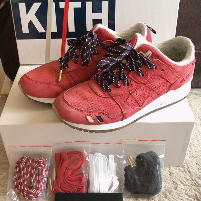 モンクレール キス アシックス コラボ スニーカー Moncler KITH | フリマアプリ ラクマ