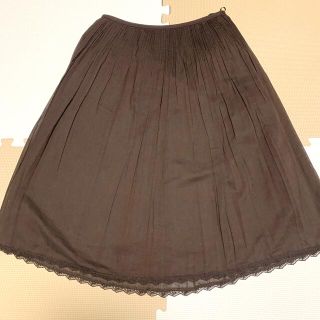 アリスバーリー(Aylesbury)の【良品】Aylesburyのシフォン素材スカート(ひざ丈スカート)