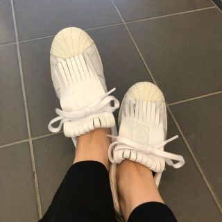 靴/シューズ★値上げ★adidas スーパースター フリンジ