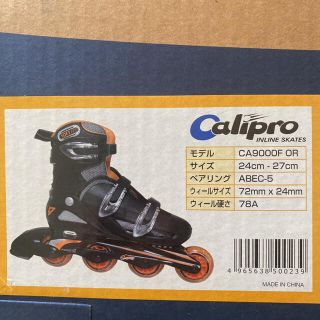calipro インラインスケート(ローラーシューズ)