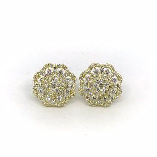 ★新品・未使用品★ダイヤモンドピアス イエローゴールド K18 D1.00ct(ピアス)