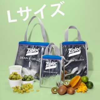 ビームス(BEAMS)の【Lサイズ】DEAN & DELUCA BEAMS Ziploc クーラーバッグ(エコバッグ)