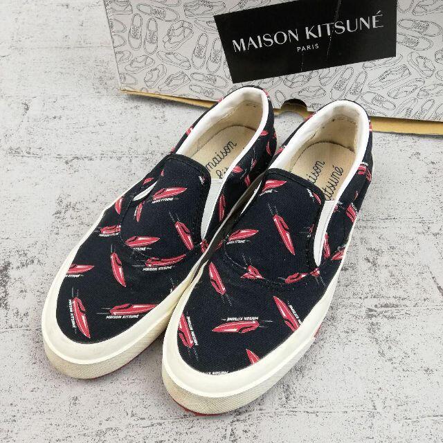 MAISON KITSUNE'(メゾンキツネ)のMAISON KITSUNE メゾンキツネ スリッポン レディースの靴/シューズ(スニーカー)の商品写真