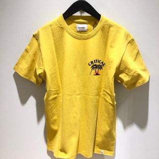 TCSS Mサイズ yellow バックプリント パームツリー   新品未使用！(Tシャツ/カットソー(半袖/袖なし))