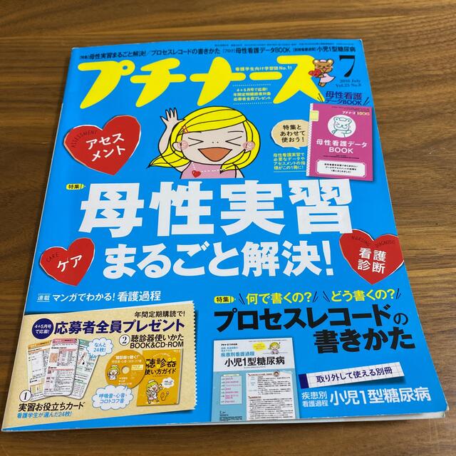 プチナース母性 エンタメ/ホビーの雑誌(専門誌)の商品写真