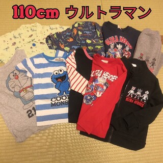 バンダイ(BANDAI)のお下がり★男の子服11点セット 半袖パジャマ ドラえもん 恐竜 ウルトラマン(Tシャツ/カットソー)