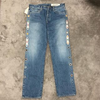 kapital スタッズデニム country studs denim 34 - デニム/ジーンズ