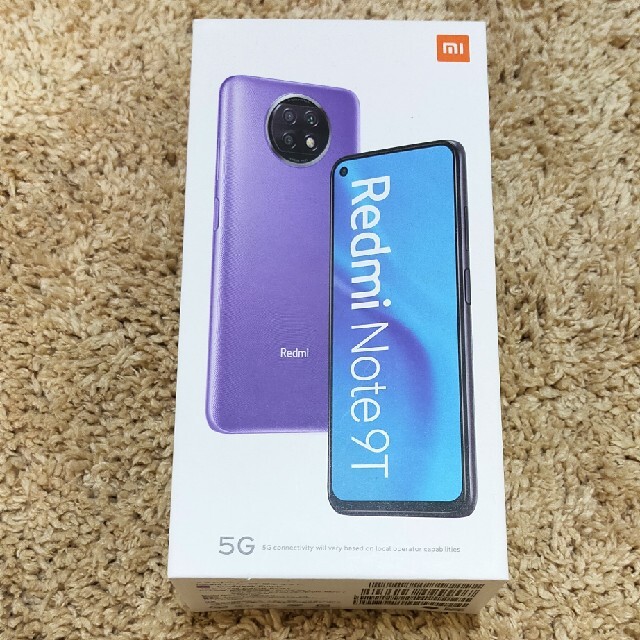 スマホ/家電/カメラソフトバンク Xiaomi note9T 新品