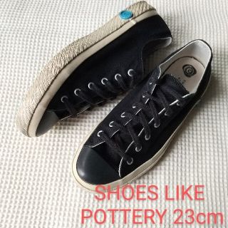 ムーンスター(MOONSTAR )のSHOES LIKE POTTERY 23cmBLACK(スニーカー)