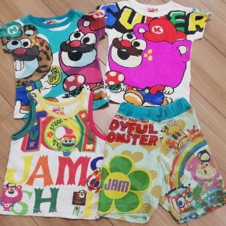 ジャム(JAM)のジャム　4枚セット　90(Tシャツ/カットソー)