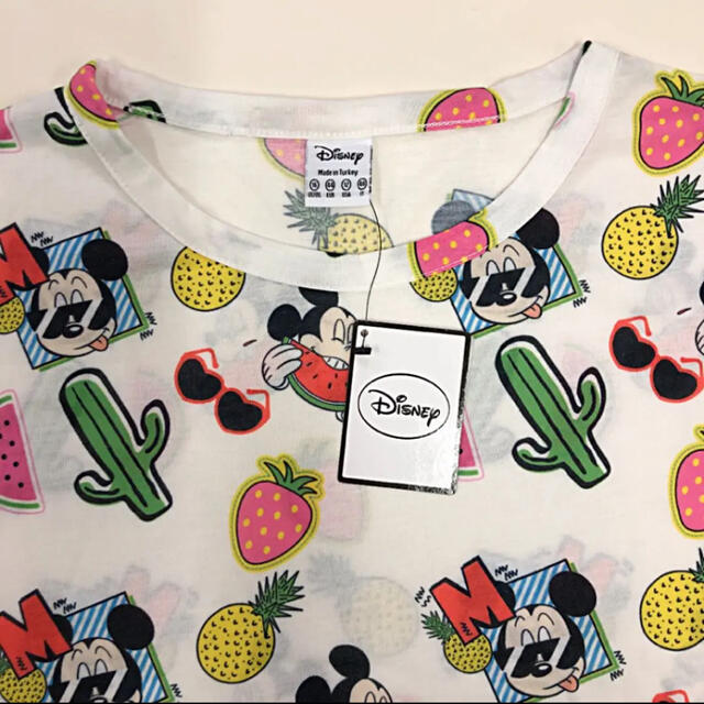 PRIMARK(プライマーク)の新品タグ付き　ディズニー　ミッキー　Tシャツ レディースのトップス(Tシャツ(半袖/袖なし))の商品写真