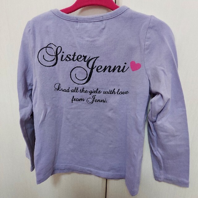 JENNI(ジェニィ)のジェニー100cmロンＴ キッズ/ベビー/マタニティのキッズ服女の子用(90cm~)(Tシャツ/カットソー)の商品写真