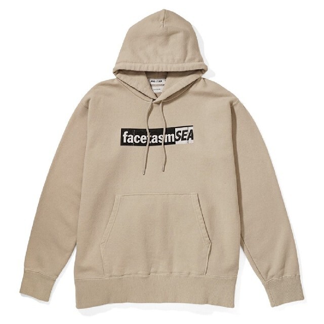 定価以下FACETASM X WINDANDSEA HOODIE / BEIGE