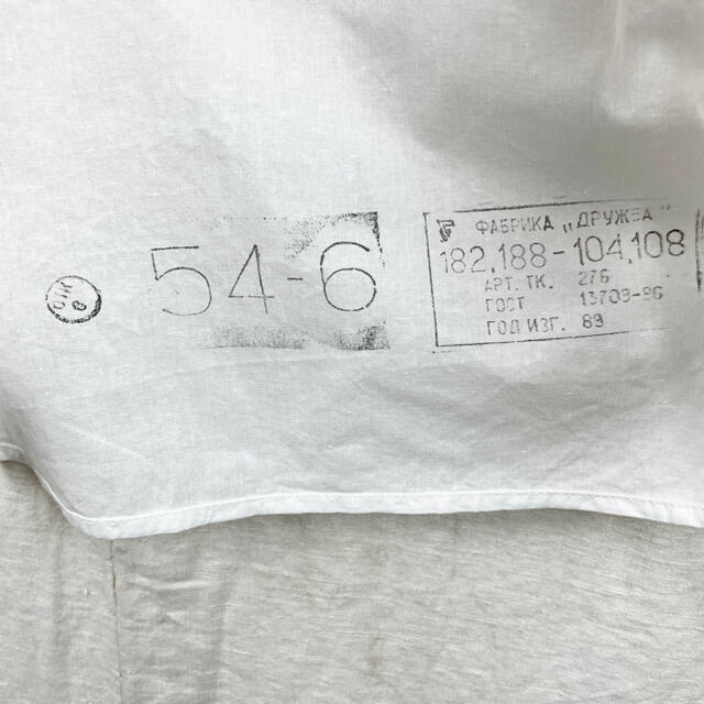 1LDK SELECT(ワンエルディーケーセレクト)の夏用 54 ロシア軍スリーピングシャツ スリーピングシャツ m47 m52 メンズのトップス(Tシャツ/カットソー(七分/長袖))の商品写真