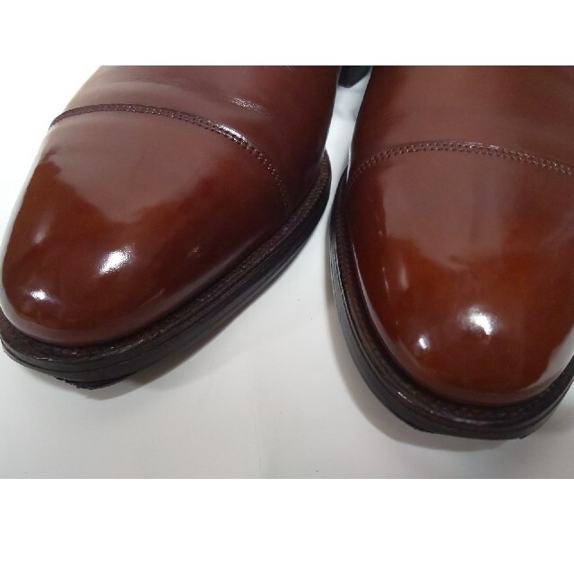 JOHN LOBB(ジョンロブ)の最終値下 ジョンロブ JOHN LOBB LANGLEY ラングレー 茶色 7E メンズの靴/シューズ(ドレス/ビジネス)の商品写真