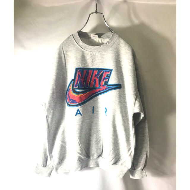 希少】NIKE スウェット ビッグロゴ 銀タグ レアデザイン www