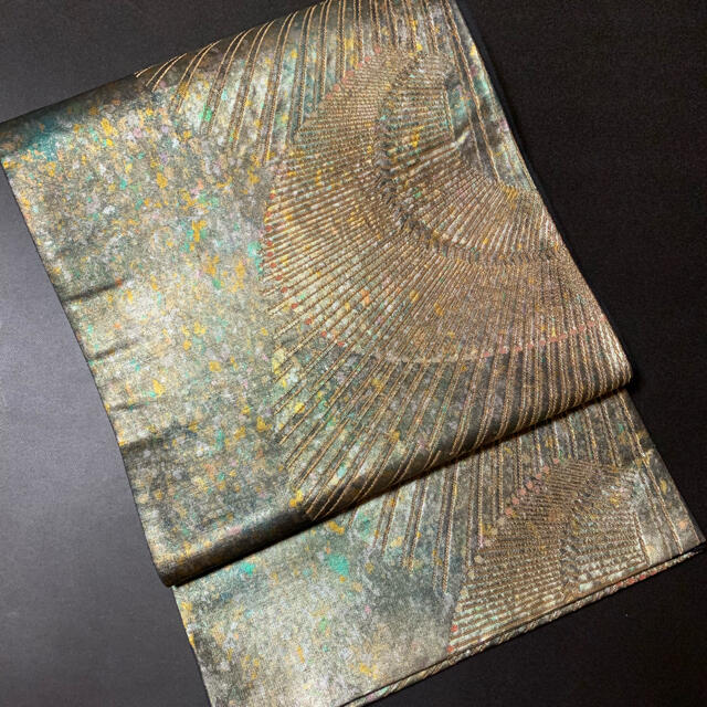 超逸品】⭐️本金漆箔袋帯⭐️六通⭐️ゴールド⭐️ - library