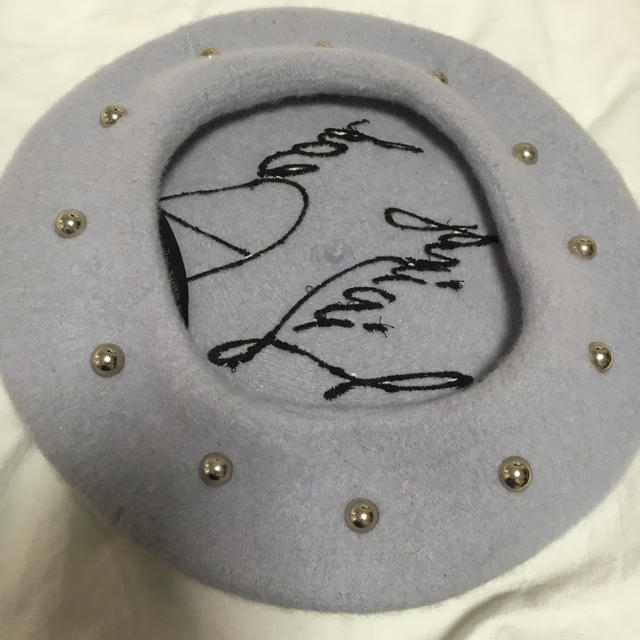 E hyphen world gallery(イーハイフンワールドギャラリー)のamoちゃんコラボ ベレー帽 レディースの帽子(ハンチング/ベレー帽)の商品写真