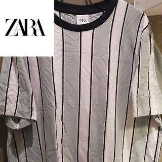 ザラ(ZARA)の【ユニフォームストライプ】ZARAビックT  HARE LEGENDA　fr2(Tシャツ/カットソー(半袖/袖なし))