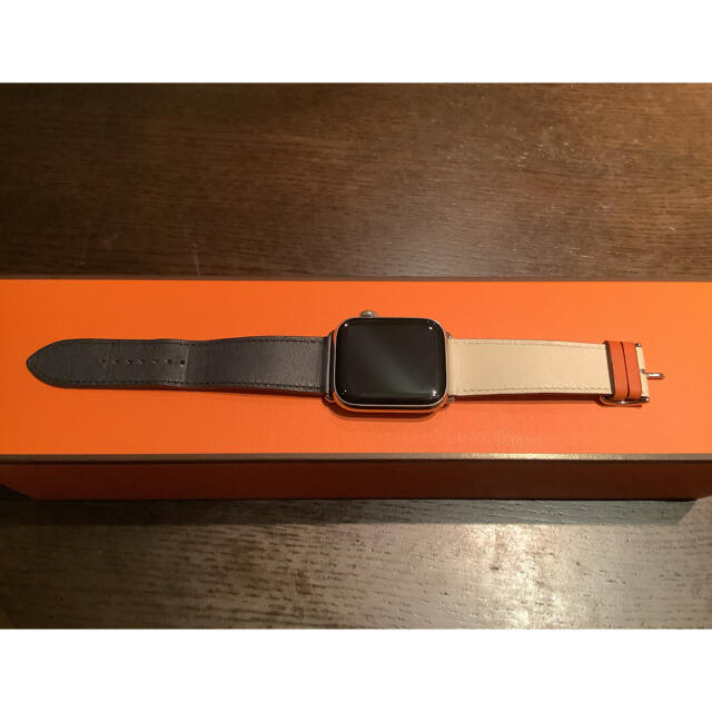 値下げ！Applewatch HERMES series4限定☆バンド新品&試着