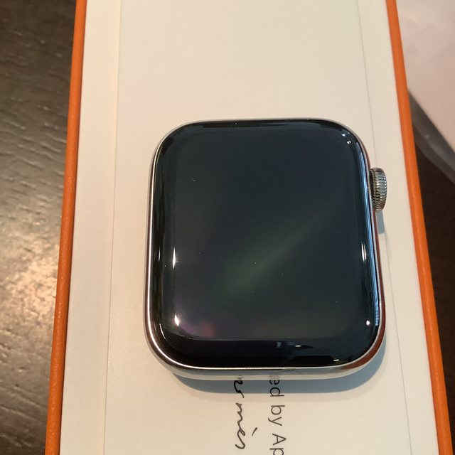 値下げ！Applewatch HERMES series4限定☆バンド新品&試着