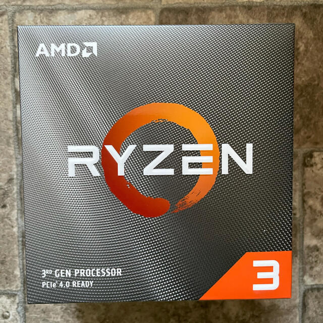 AMD ryzen 3 3100 新品未使用品