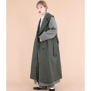 ザラ(ZARA)のノースリーブ トレンチコート(トレンチコート)