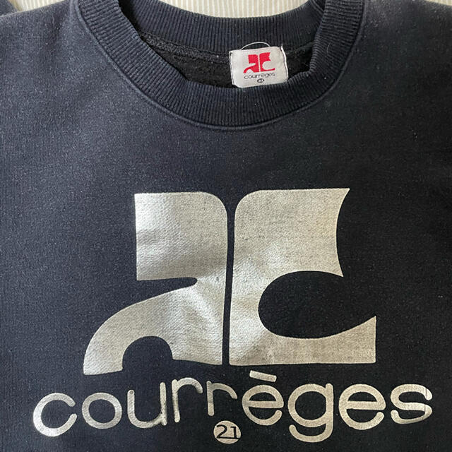 Courreges(クレージュ)のクレージュ　トレーナー　古着　スウェット レディースのトップス(トレーナー/スウェット)の商品写真