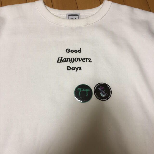 試着のみhangoverz × Good old days 十人十酒 スウェット - スウェット Hangoverz × Good Old Days 十人十酒 スウェット XL