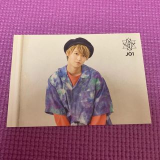 JO1 白岩瑠姫　ポストカード　タワレコカフェ　1弾(アイドルグッズ)