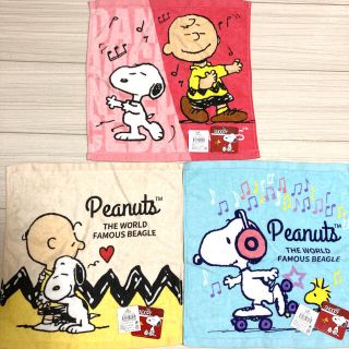 ピーナッツ(PEANUTS)の【ゆーへー様】スヌーピー ハンドタオル 6枚セット(タオル/バス用品)