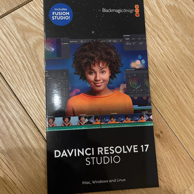 新品未開封　DaVinci Resolve  17 ライセンスキー版