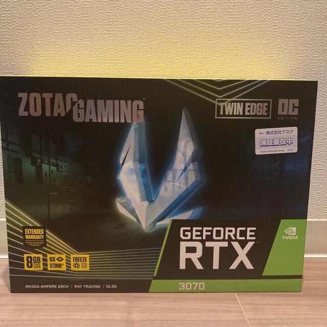 ZOTAC GeForce RTX 3070 Twin Edge OCPC/タブレット