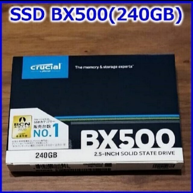 crucial ssd 240GB BX500