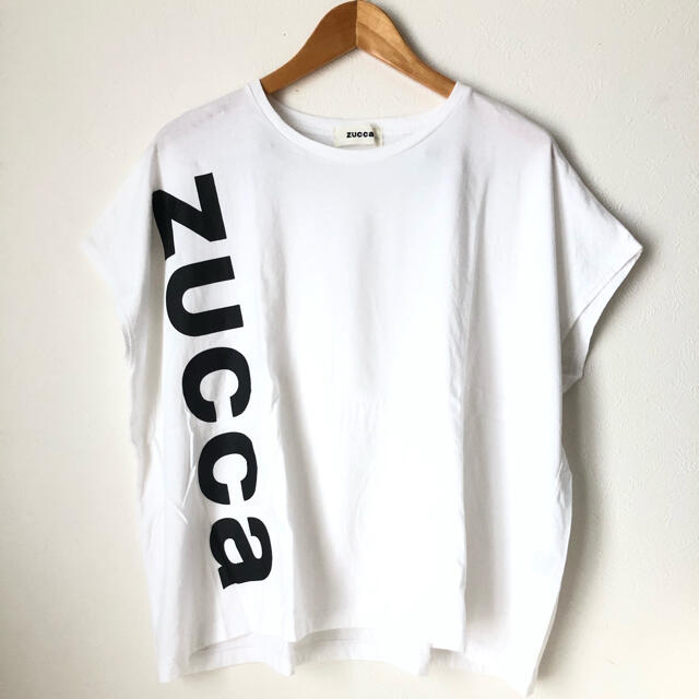 【新品】ZUCCa ビッグロゴT/Tシャツ【M】ブラック