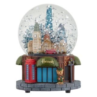 ハロッズ(Harrods)のHARRODS Skyline ハロッズ スノードーム　オルゴール 付き♪(オルゴール)